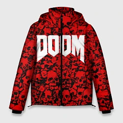 Куртка зимняя мужская DOOM: Blooded Skuls, цвет: 3D-красный