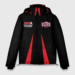 Куртка зимняя мужская MMA Elite, цвет: 3D-красный