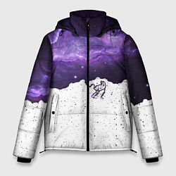 Куртка зимняя мужская Fortnite: Llama Space, цвет: 3D-черный