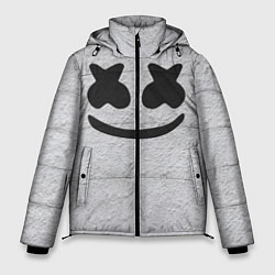 Мужская зимняя куртка Marshmello: Grey Face