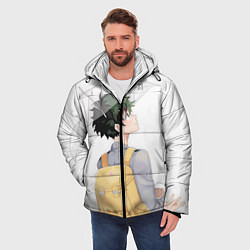 Куртка зимняя мужская Дождь, цвет: 3D-светло-серый — фото 2