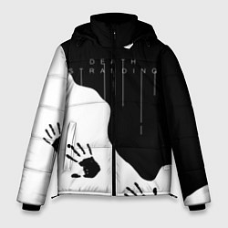 Куртка зимняя мужская DEATH STRANDING, цвет: 3D-светло-серый