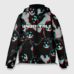 Куртка зимняя мужская Undertale, цвет: 3D-черный