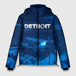 Куртка зимняя мужская Detroit: Become Human, цвет: 3D-черный