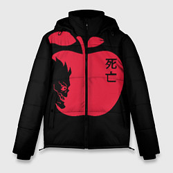 Куртка зимняя мужская Яблоко Рюка, цвет: 3D-черный