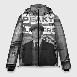 Куртка зимняя мужская Peaky Blinders, цвет: 3D-красный
