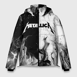 Куртка зимняя мужская METALLICA, цвет: 3D-светло-серый