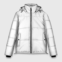Куртка зимняя мужская Без дизайна, цвет: 3D-черный