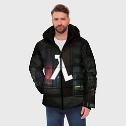 Куртка зимняя мужская HALF-LIFE, цвет: 3D-красный — фото 2
