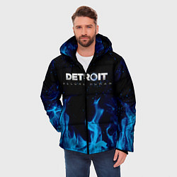 Куртка зимняя мужская DETROIT BECOME HUMAN, цвет: 3D-черный — фото 2