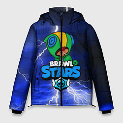 Куртка зимняя мужская BRAWL STARS LEON STORM, цвет: 3D-черный