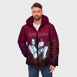 Куртка зимняя мужская Агата Кристи, цвет: 3D-черный — фото 2
