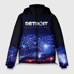 Куртка зимняя мужская DETROIT:BECOME HUMAN, цвет: 3D-черный