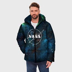 Куртка зимняя мужская NASA, цвет: 3D-красный — фото 2
