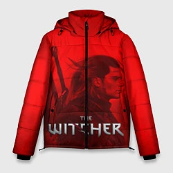 Куртка зимняя мужская THE WITCHER, цвет: 3D-черный