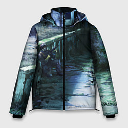 Куртка зимняя мужская Сталкер 2021, цвет: 3D-черный