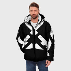 Куртка зимняя мужская MOZA, цвет: 3D-черный — фото 2