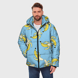 Куртка зимняя мужская Banana art, цвет: 3D-черный — фото 2