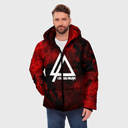 Куртка зимняя мужская LINKIN PARK, цвет: 3D-черный — фото 2
