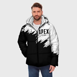 Куртка зимняя мужская APEX LEGENDS, цвет: 3D-светло-серый — фото 2