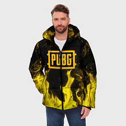 Куртка зимняя мужская PUBG, цвет: 3D-черный — фото 2