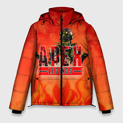 Куртка зимняя мужская Apex Legends, цвет: 3D-красный