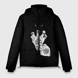 Куртка зимняя мужская Выжигющий Искру, цвет: 3D-светло-серый