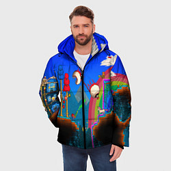 Куртка зимняя мужская TERRARIA GAME, цвет: 3D-черный — фото 2