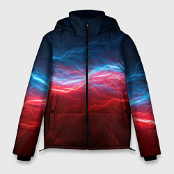 Куртка зимняя мужская Огонь и лёд, цвет: 3D-черный