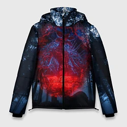 Куртка зимняя мужская Demogorgon Stranger Things, цвет: 3D-черный