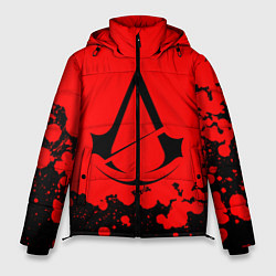 Куртка зимняя мужская Assassin’s Creed, цвет: 3D-красный