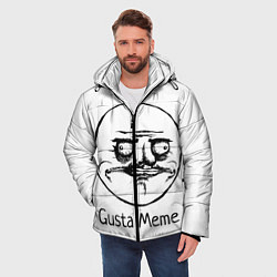 Куртка зимняя мужская Gusta Meme, цвет: 3D-черный — фото 2