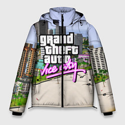 Куртка зимняя мужская GTA REDUX 2020, цвет: 3D-черный