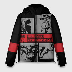 Куртка зимняя мужская Cowboy Bebop anime, цвет: 3D-красный