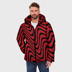 Куртка зимняя мужская PewDiePie, цвет: 3D-черный — фото 2