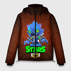 Куртка зимняя мужская Brawl stars, цвет: 3D-черный