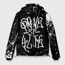 Куртка зимняя мужская GROVE STREET GTA, цвет: 3D-черный