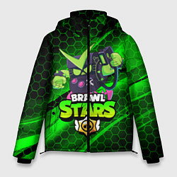 Куртка зимняя мужская BRAWL STARS VIRUS 8-BIT, цвет: 3D-черный