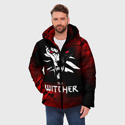 Куртка зимняя мужская THE WITCHER, цвет: 3D-черный — фото 2