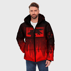 Куртка зимняя мужская LIMP BIZKIT, цвет: 3D-черный — фото 2