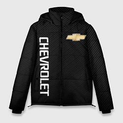 Куртка зимняя мужская Chevrolet, цвет: 3D-черный