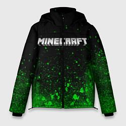 Куртка зимняя мужская MINECRAFT, цвет: 3D-черный