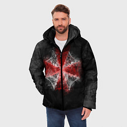 Куртка зимняя мужская RESIDENT EVIL 3, цвет: 3D-красный — фото 2
