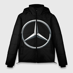 Куртка зимняя мужская MERCEDES-BENZ CARBON, цвет: 3D-светло-серый