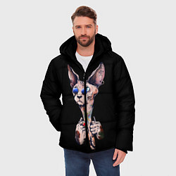 Куртка зимняя мужская Сфинкс, цвет: 3D-черный — фото 2