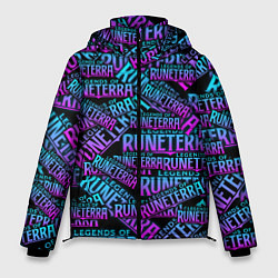 Куртка зимняя мужская Legends of Runeterra, цвет: 3D-черный