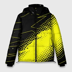 Куртка зимняя мужская Bona Fide Одежда для фитнеcа, цвет: 3D-черный