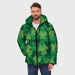 Куртка зимняя мужская Ирландский клевер, цвет: 3D-черный — фото 2