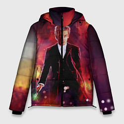 Куртка зимняя мужская ДОКТОР КТО, цвет: 3D-черный