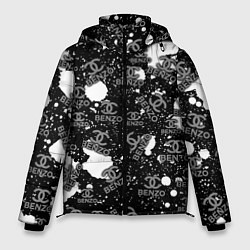 Куртка зимняя мужская Benzo Gang - Big Baby Tape, цвет: 3D-черный
